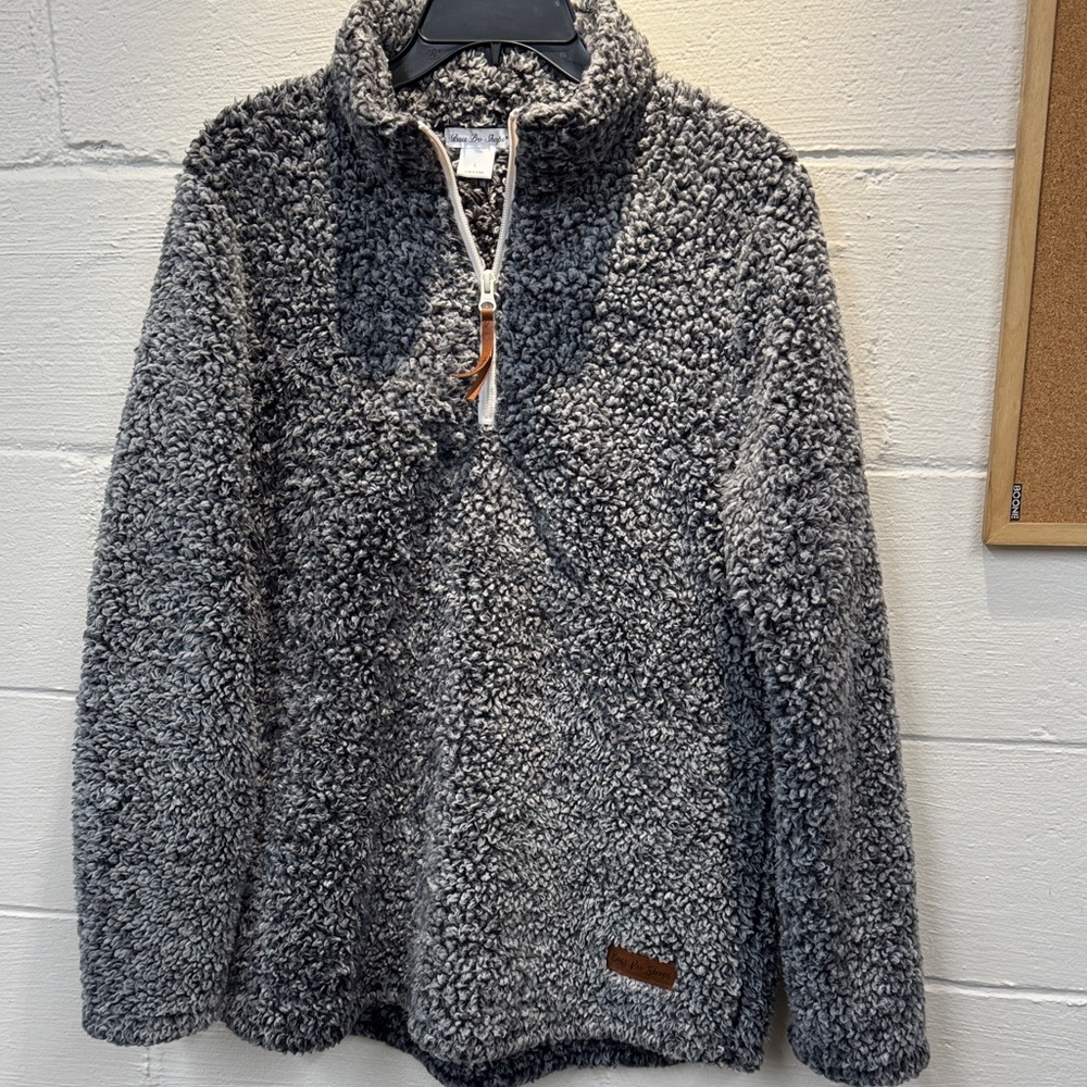 Bass Pro Shops Gray Sherpa Pullover